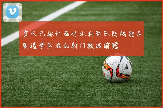 贾汉巴赫什面对比利时队防线能否制造禁区混乱射门数据前瞻